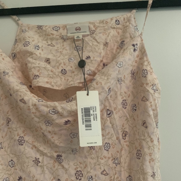 AG Floral Midi Slip Dress (Pink) - Picture 4 of 5